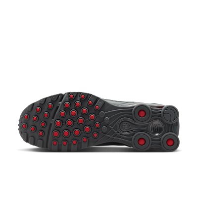 Order Nike Shox R4 Ride 2 Kelabu Asap/Merah Universiti/Kelabu Besi/Perak Metalik IM5999-084