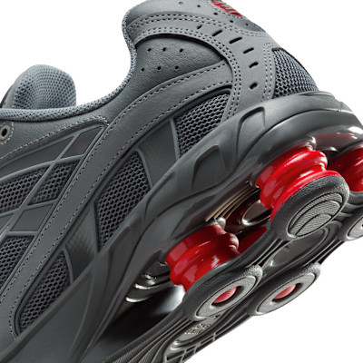 Cheap Nike Shox R4 Ride 2 Kelabu Asap/Merah Universiti/Kelabu Besi/Perak Metalik IM5999-084