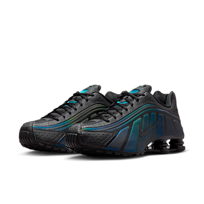 Details for Nike Shox R4 SE Sneakers Black/Seaweed/Light Lemon Twist/Black IM6596-001