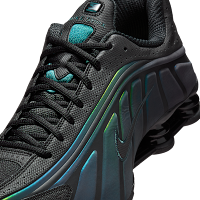 Sizing Nike Shox R4 SE Kasut Hitam/Seaweed/Lemon Twist Cerah/Hitam IM6596-001