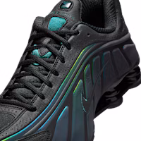 Cheap 耐克 Shox R4 SE 黑/海藻綠/淡檸檬黃/黑運動鞋 IM6596-001