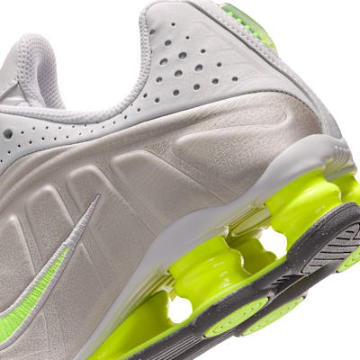 Cheap Nike Shox R4 運動鞋 大學灰/最佳灰/中灰/螢光綠 CW2626-008