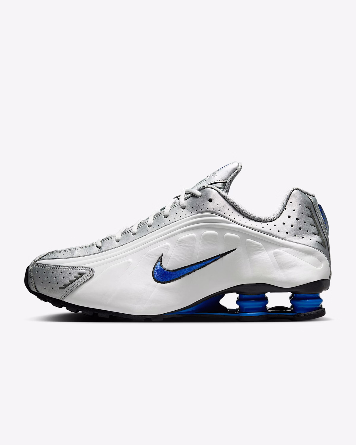 Nike Shox R4 'Orlando White Metallic Silver'