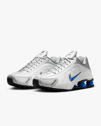 Nike Shox R4 'Orlando White Metallic Silver'