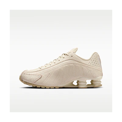 Nike Shox R4 Sneakers Natural/Metallic Silver/Net