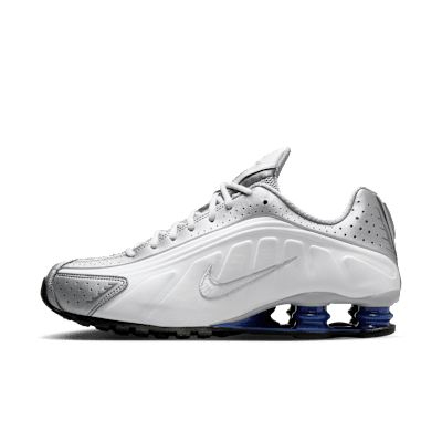 Nike Shox R4 White/Metallic Silver/Deep Royal Blue/White HQ1988-102