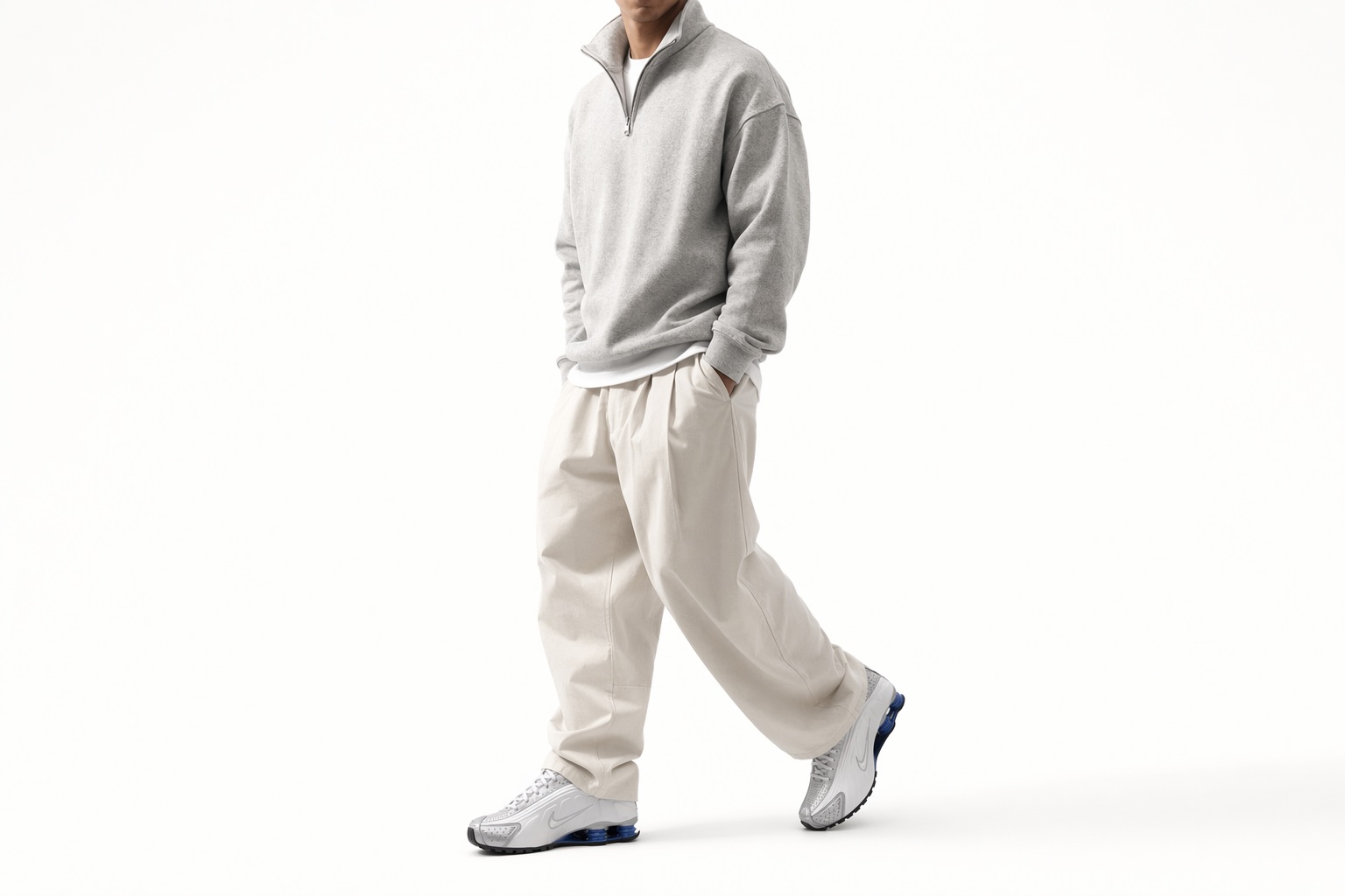Order Nike Shox R4 白/金屬銀/深皇家藍/白 HQ1988-102