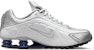 Nike Shox R4 White/Metallic Silver/Deep Royal Blue/White HQ1988-102