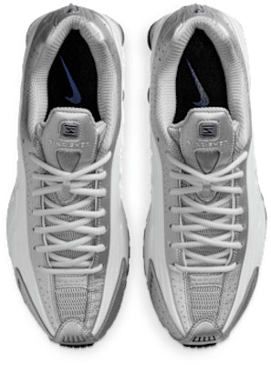 Nike Shox R4 White/Metallic Silver/Deep Royal Blue/White HQ1988-102 Shop Nike Shox R4 White/Metallic Silver/Deep Royal Blue/White HQ1988-102