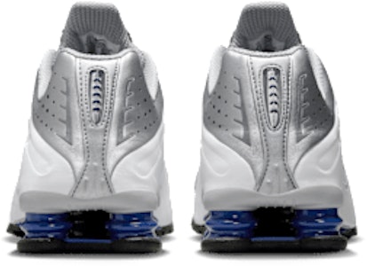 耐克 Shox R4 白色/金属银/深皇家蓝/白色 HQ1988-102 Details for 耐克 Shox R4 白色/金属银/深皇家蓝/白色 HQ1988-102