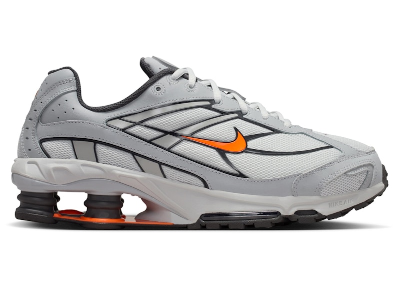 Nike Shox Ride 2 Light Smoke Grey Total Orange IO4296-004