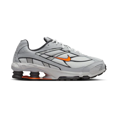 Nike Shox Ride 2 Light Smoke Grey Total Orange
