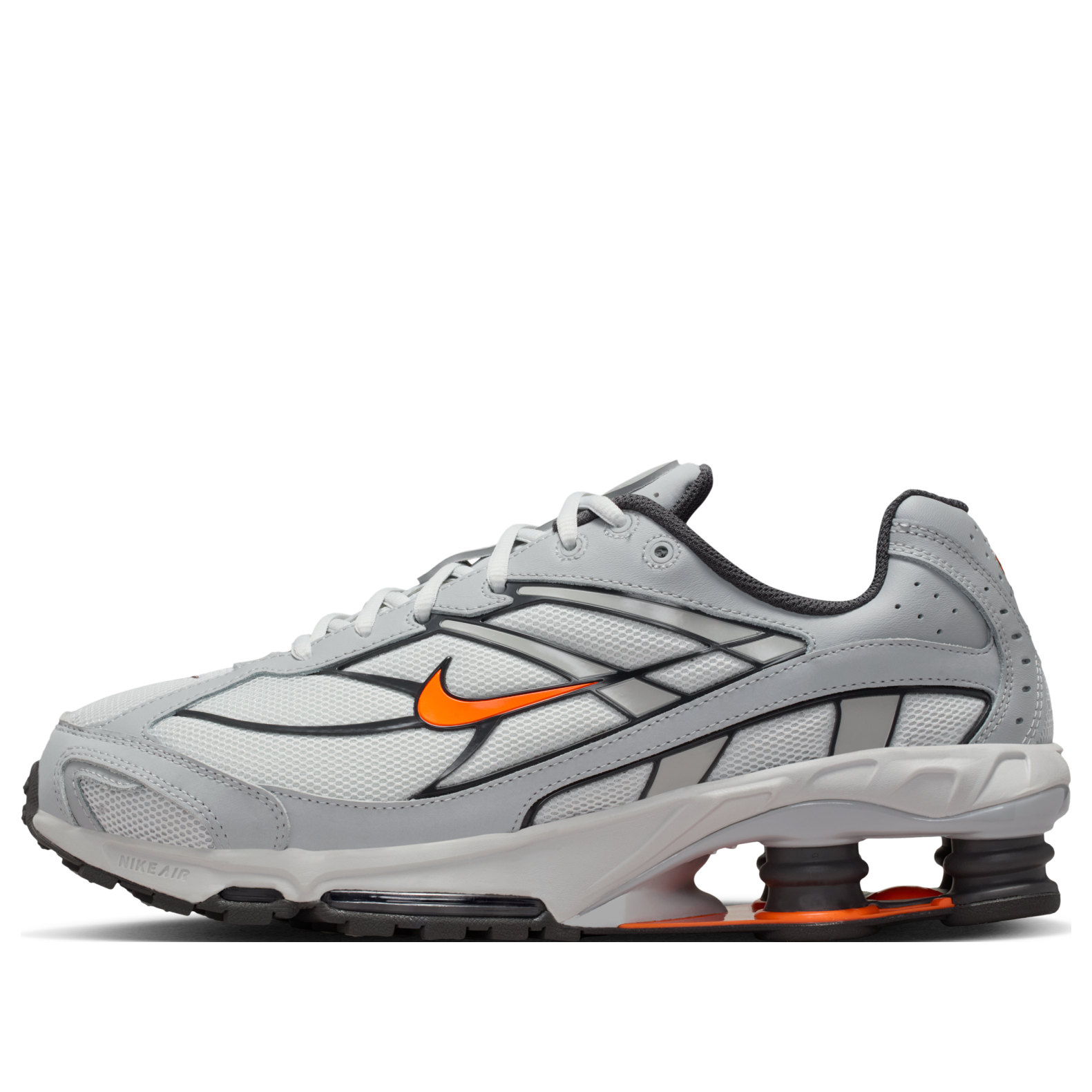 Nike Shox Ride 2 Light Smoke Grey Total Orange IO4296-004