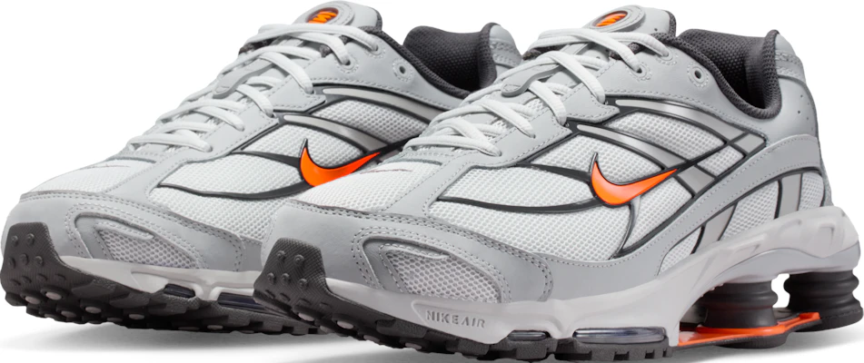 Nike Shox Ride 2 Gris Humo Claro Naranja Total IO4296-004 Shop Nike Shox Ride 2 Gris Humo Claro Naranja Total IO4296-004