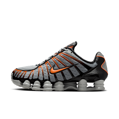 Nike Shox TL 'Light Smoke Grey Black Bright Mandarin' AV3595-011