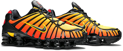 Cheap Nike Shox TL系列 SUNRISE 氣柱 跑步鞋 男款 日出漸變色