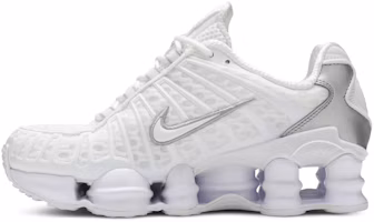 Shop Nike Shox TL 'White Metallic Silver' AV3595-100