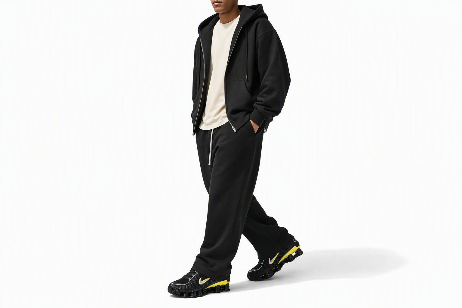 Order Nike Shox TL 減震耐磨 低幫 跑步鞋 男款 黑黃銀