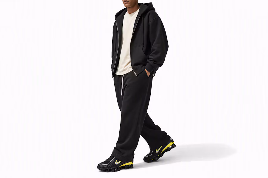 Nike Shox TL 減震耐磨 低幫 跑步鞋 男款 黑黃銀 Order Nike Shox TL 減震耐磨 低幫 跑步鞋 男款 黑黃銀