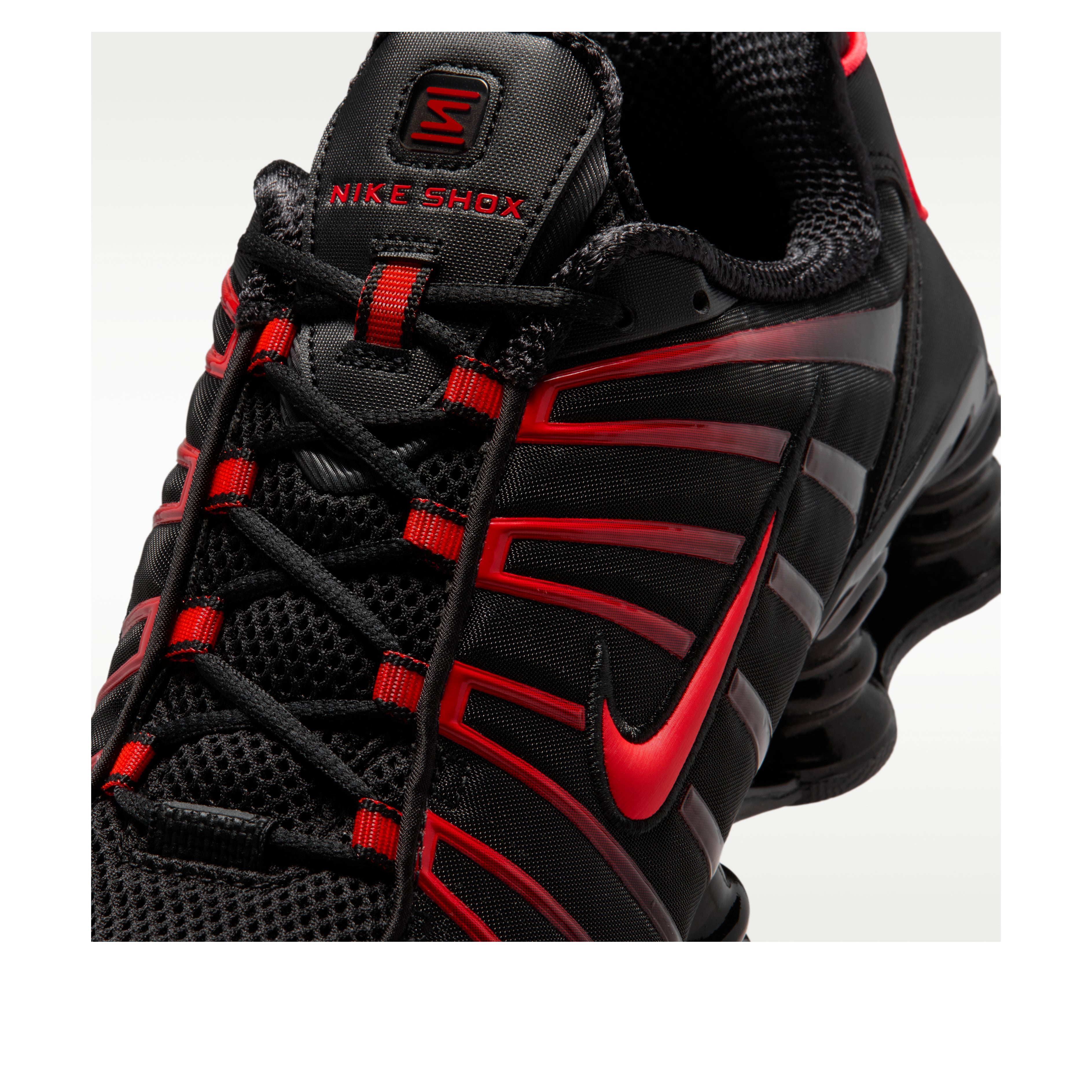Details for Nike Shox TL Noir Rouge Clair AV3595-016