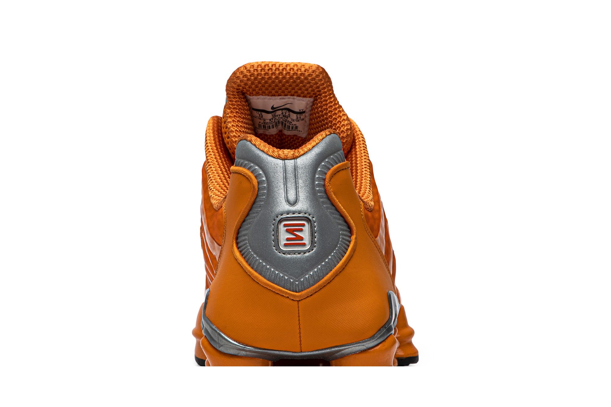 Sizing Nike Shox TL Clay Orange BV1127-800 - Kasut Sukan Warna Oren