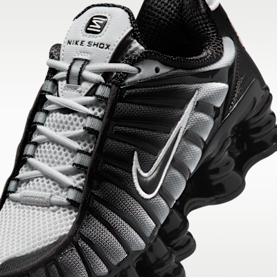 Sizing Nike Shox TL Kasut Hitam/Pure Platinum/Putih IO4645-005