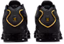 Sizing Nike Shox TL Sneakers Black/University Gold AV3595-013