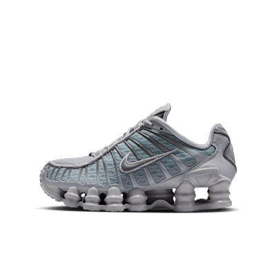 (Youth) Nike Shox TL Sneakers Wolf Grey/Iron Grey