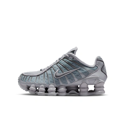 (Youth) Nike Shox TL Sneakers Wolf Grey/Iron Grey