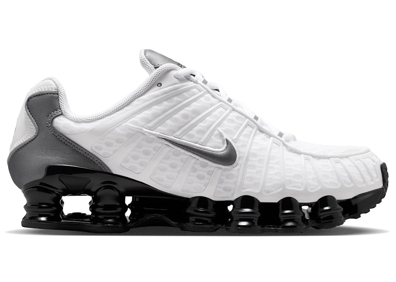 Nike Shox TL White Black Metallic Cool Grey IR2005-100