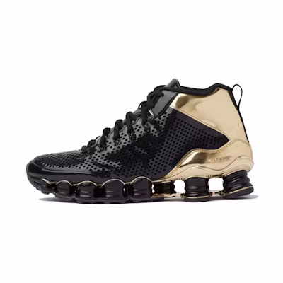 Nike Shox TLX Mid SP 'Black Metallic Gold'
