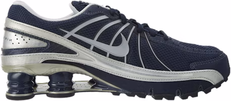Nike Shox Turbo+ 7 'Midnight Navy Metallic Silver' 324907-401 Nike Shox Turbo+ 7 'Midnight Navy Metallic Silver' 324907-401