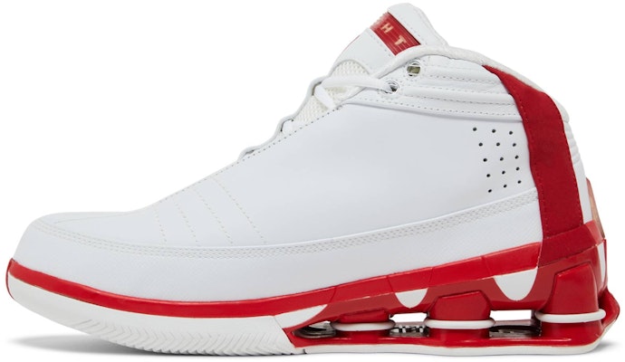 Nike Shox VC 4 百搭舒適 防滑耐磨 休閒生活鞋 男女款 銀紅 Lookbook Nike Shox VC 4 百搭舒適 防滑耐磨 休閒生活鞋 男女款 銀紅