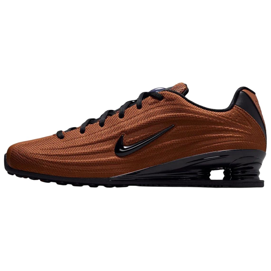 Nike SHOX Z Brown Casual Lifestyle Shoes Comfortable Fit HQ7540-201