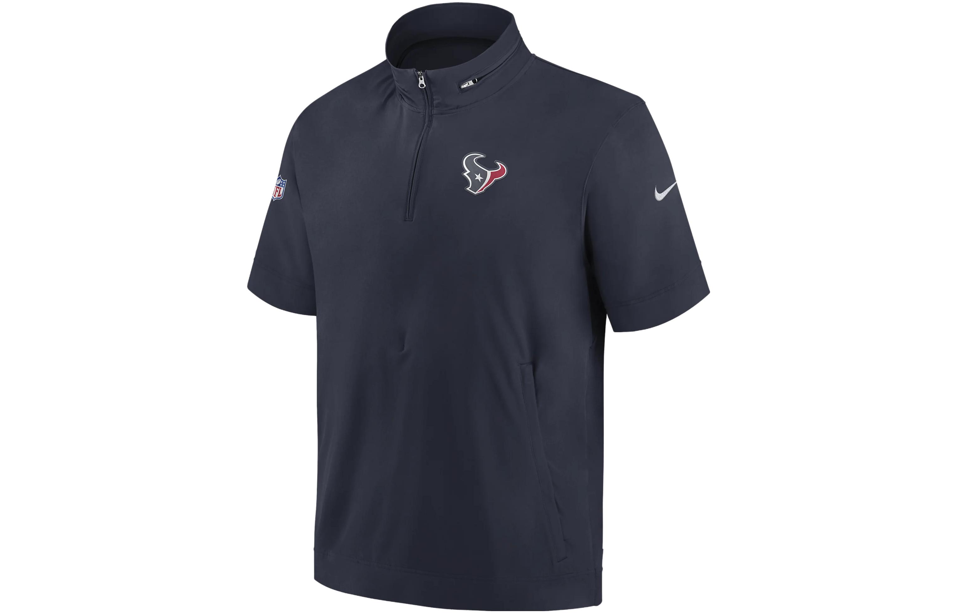 Nike Sideline Coach NFL Houston Texans Embroidered Logo Jacket 00M441L8V-0BM