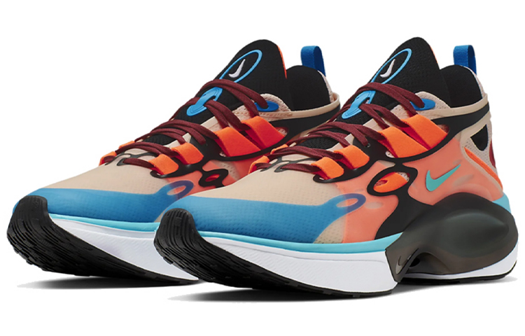 Lookbook Nike D/MS/X Signal 高筒 跑步鞋 男女款 藍橘