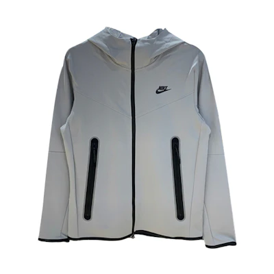 Nike Silver Windproof & Breathable Hooded Jacket CU4480-077