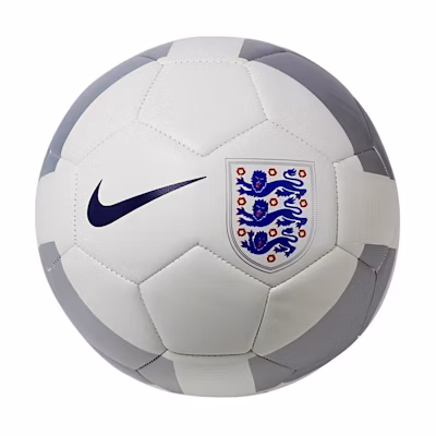 Nike Size 5 Football PU Durable Waterproof Easy Clean Unisex Grey White England Design SC2378-149