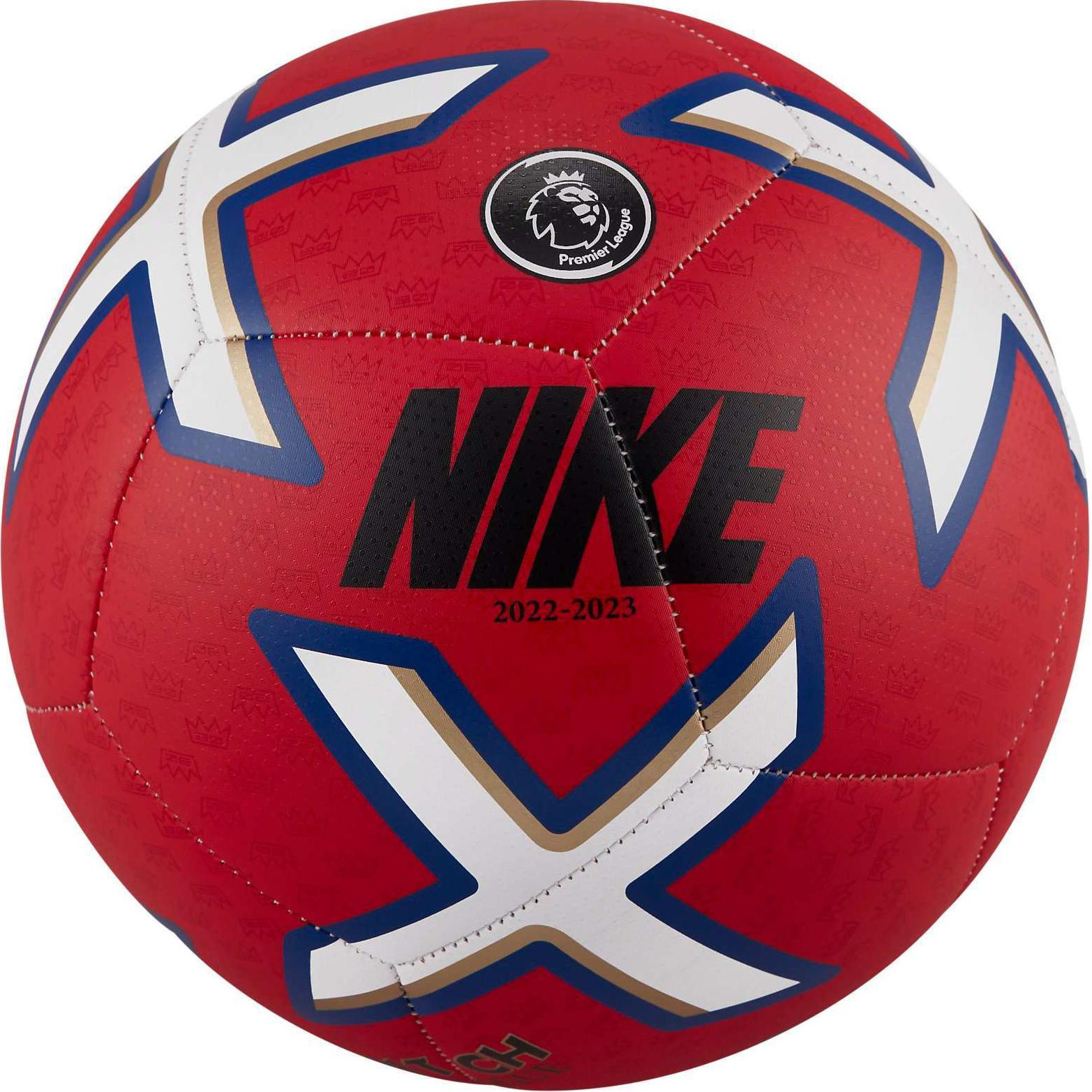 Shop Bola Sepak Nike Ukuran 5 PU Elastis Merah/Putih/Hitam Ringan Unisex Gaya EPL DN3605-657