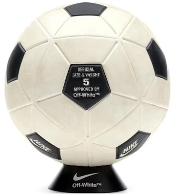 Nike Size 5 Soccer Ball - Non-Slip, Durable, Indoor/Outdoor Unisex Black/White NikeLABXOFFWHITEBALLWHITE Buy Nike Size 5 Soccer Ball - Non-Slip, Durable, Indoor/Outdoor Unisex Black/White NikeLABXOFFWHITEBALLWHITE