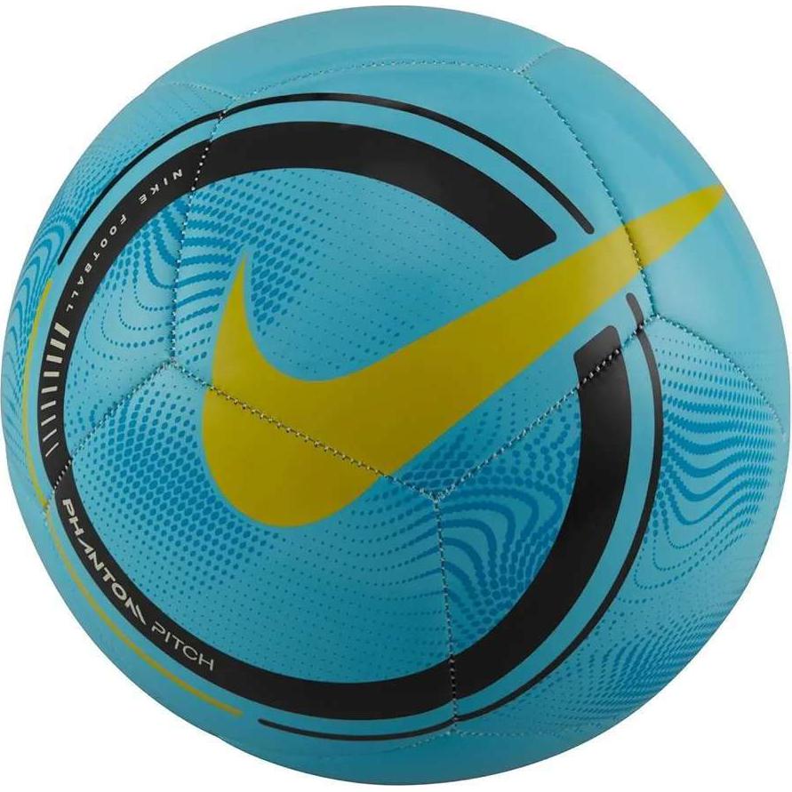 Nike Size 5 Soccer Ball PU Durable Wear-Resistant Blue Yellow Unisex. CQ7420-445