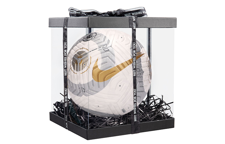 Order Balón de fútbol Nike talla 5 PU Liga Premier entrenamiento duradero cosido blanco. CQ7150-104