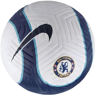 Bola Sepak Nike Ukuran 5 PU Tahan Air Chelsea Biru Putih Unisex DJ9962-100 Shop Bola Sepak Nike Ukuran 5 PU Tahan Air Chelsea Biru Putih Unisex DJ9962-100