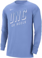 Nike Sky Blue Letter Print Crewneck Long-Sleeve Pullover Sweater FD4833-448 Nike Sky Blue Letter Print Crewneck Long-Sleeve Pullover Sweater FD4833-448