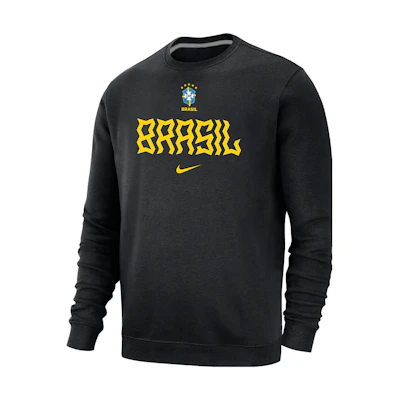 Nike Slim Fit Crewneck Sportswear Black Shirt M33778LMBLA-BRA