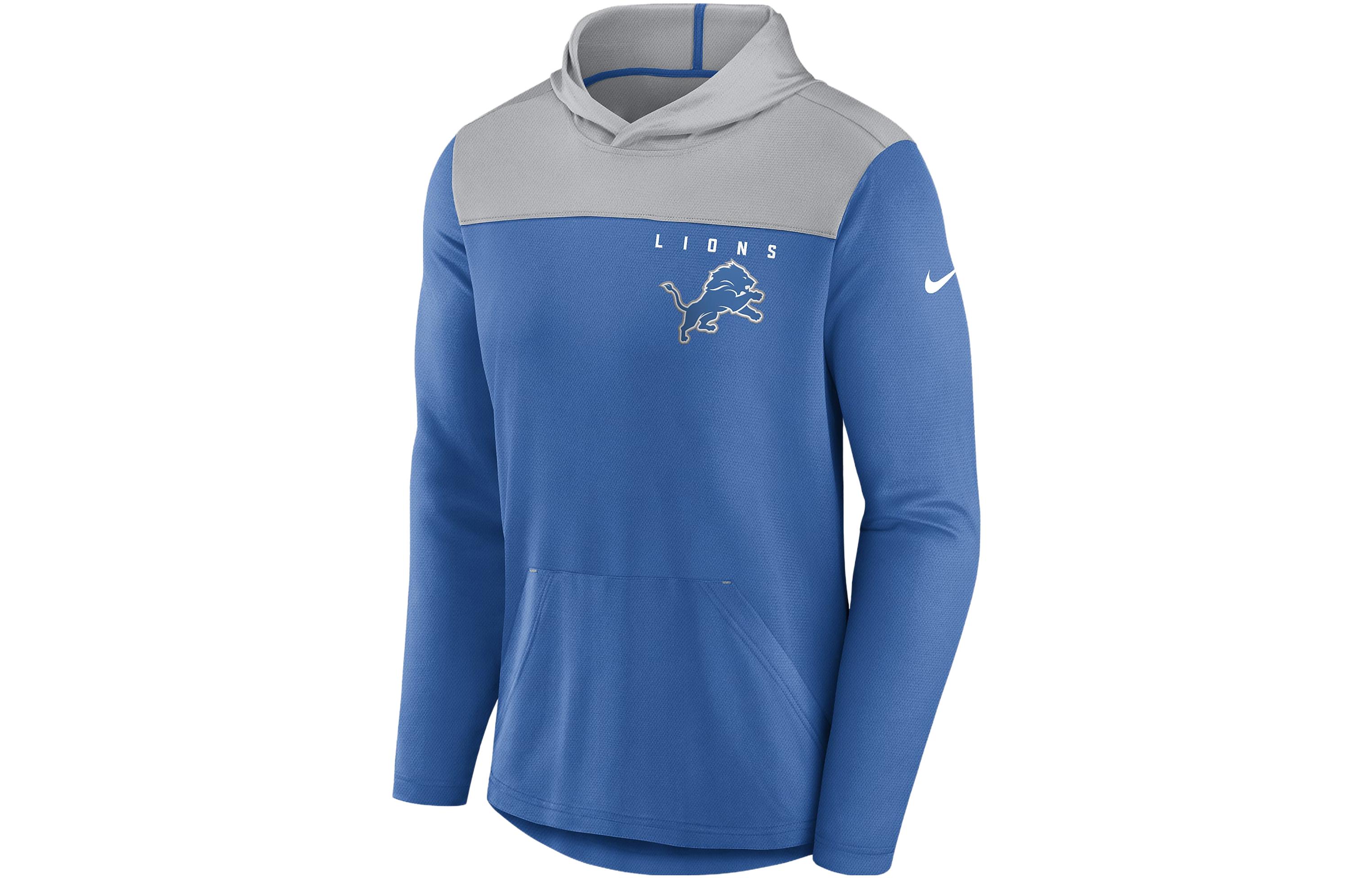 Nike Slim Fit Graphic Print Hoodie Long Sleeve Blue 00C0062K9S-05H