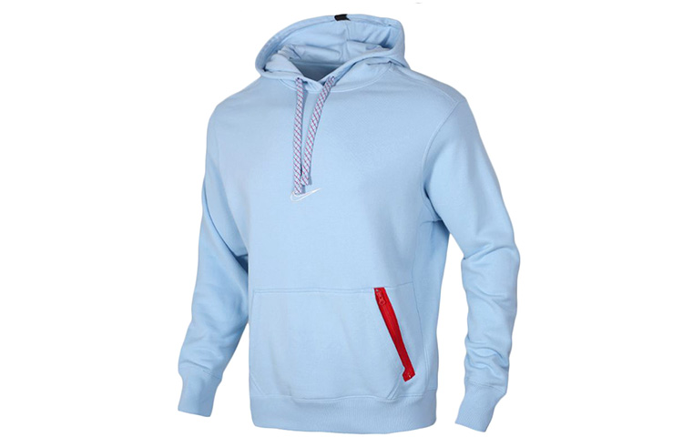 Nike Small Logo Basketball Hoodie Blue BV9350-436