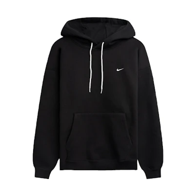 Nike Small Logo Loose Fit Hoodie Sweatshirt - Black CV0552-010