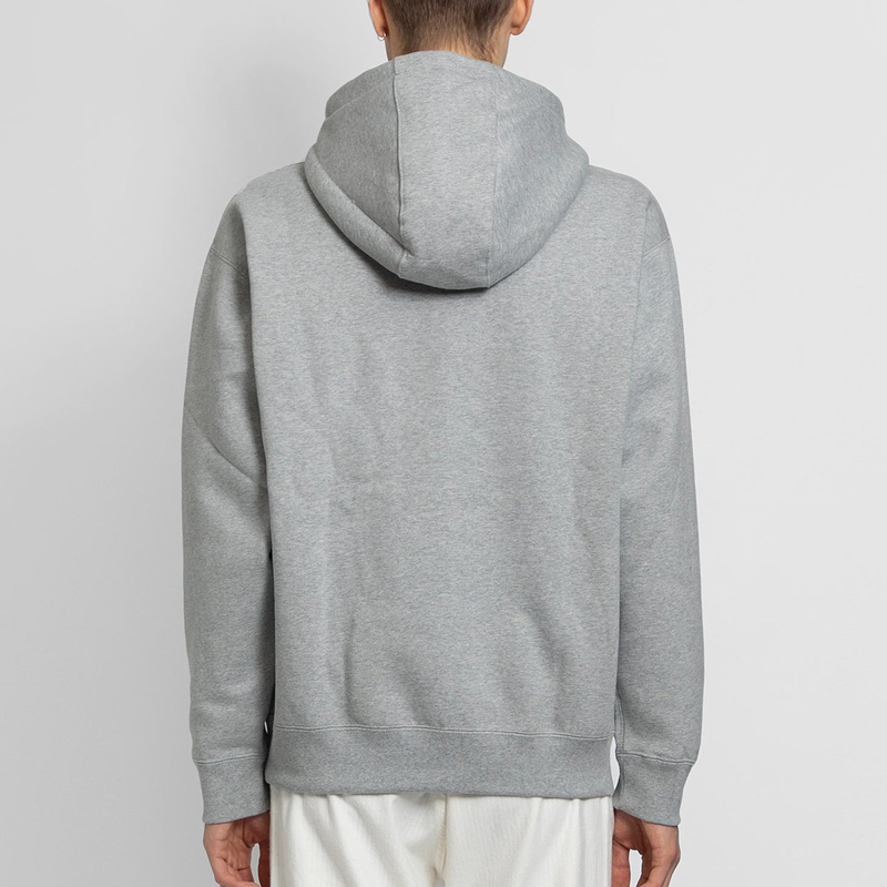 Nike Small Logo Loose Fit Pullover Hoodie Gray CV0552-063 圖 5