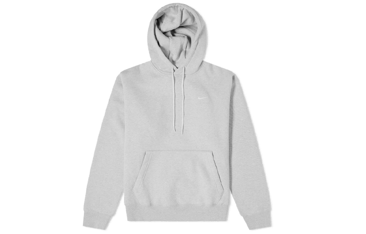 Nike Small Logo Pullover Hoodie Grey CV0552-050